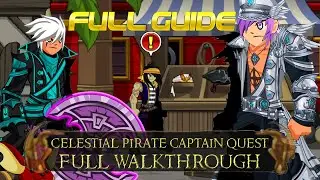 AQW Celestial Pirate Captain Full Walkthrough | Sailor of the Celestial Skies Quest Guide