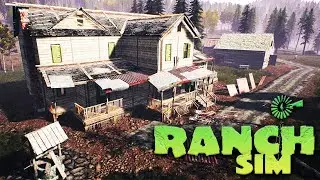 СИМУЛЯТОР РАНЧО. ОХОТА И ФЕРМЕРСТВО - Ranch Simulator - ПЕРВЫЙ СМОТР (СТРИМ) #1