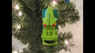 LEGO Ornament Grinch Who Stole Christmas Build