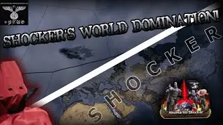 Shocker's World Conquest! Reichskommissariats Plus: Paradise Lost HOI4 Gameplay Timelapse