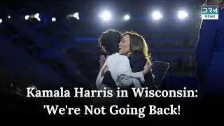 Kamala Harris Rallies in Wisconsin: "We're Not Going Back!" | News Today | DRM News | AC1B