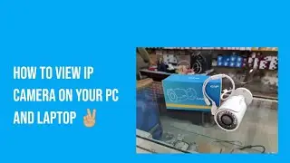 How to play Dahua ip camera for your pc and Laptop
