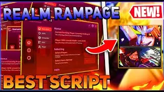 Realm Rampage Script GUI / Hack (Auto Farm, Auto Skills, Kill Aura, And More) *PASTEBIN 2024*