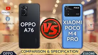 Oppo A76 Vs Xiaomi Poco M4 Pro Full Comparison  & Specification | Oppo A76 | Xiaomi Poco M4 Pro