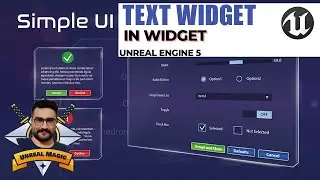 Unreal engine 5 everything about text in widget blueprint class