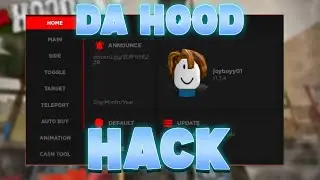 Da Hood 🎃 Script Hack | Auto Farm - Auto Collect Items | Pastebin 2023 Gui