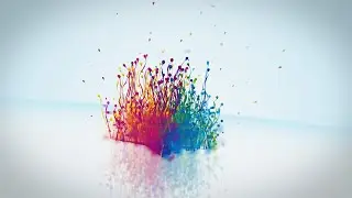 Particle Splash Logo Reveal Customization - After Effects Tutorial