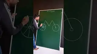 M = Cycle 🚲 Drawing Very Easy For Beginners 