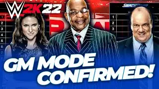 WWE 2K22 GM Mode! MAJOR Details LEAKED!