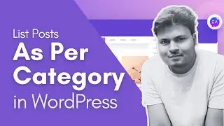 How to List Posts as Per Category in WordPress 