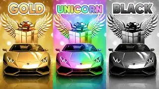 Choose Your Gift...! Gold, Unicorn or Black 💛🌈🖤 How Lucky Are You? 😱 Quiz Shiba