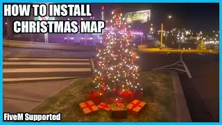 How To install Christmas Map For FiveM And GTA V | Free Download | Christmas Trees And Santa Claus