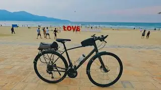 🚴 Da Nang Beach ● VIETNAM ● My An Beach - Virtual Cycling Bike Ride 【🇻🇳 4K】