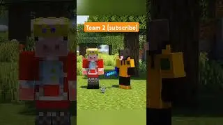 Team 1 or Team 2? 🤔 #shorts #minecraft