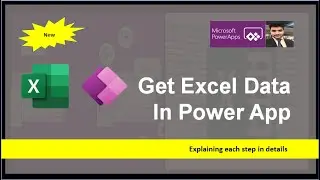 excel data in powerapps | upload excel powerapps new