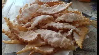 САМЫЙ Хрустящий сладкий хворост!THE BEST Crispy sweet brushwood!