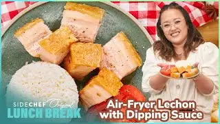 The Best Air Fryer Lechón Recipe with Filipino Dipping Sauce - Easy, Crispy & Flavorful!