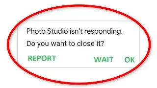 How To Fix Photo Studio App Keeps Stopping Error Android & Ios - Photo Studio App Not Open Problem