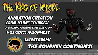 The King Of Iclone: More Motionbuilder work flow to Unreal Engine animation.