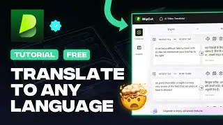 BlipCut AI Tutorial - How to Translate Video to ANY Language With AI