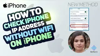 How to Check iPhone IP Address without WiFi 2024 [New Method]