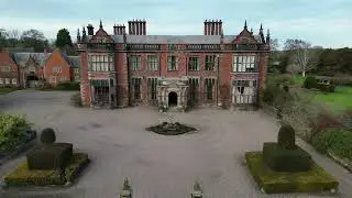 Peaky Blinders.  Tommy Shelby's Mansion (Arley Hall, Cheshire) - DJI Mini 3 Pro.