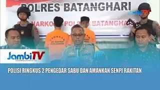 BERANTAS SINDIKAT NARKOBA || POLISI RINGKUS 2 PENGEDAR SABU DAN AMANKAN SENPI RAKITAN