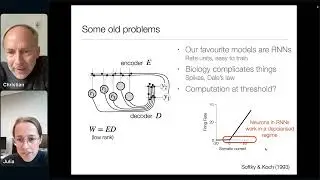 Christian Machens - Computing with spikes - a geometric approach to spiking neural networks