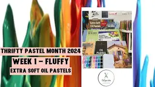 Thrifty Pastel Month 2024 - Week 1 - Fluffy