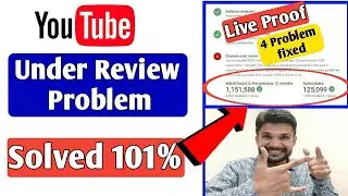 Live Proof | Solved under review problem | how to solve under review problem | under review issue