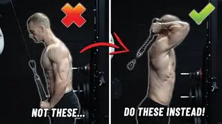 Top 9 EASY Exercise Swaps to BUILD MUSCLE FASTER  **do these instead**