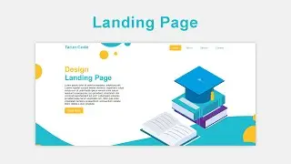 how to create a landing page in 10 minutes with source code