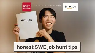 0 Notes in School, 1 Amazon SWE Offer (Recruitment Tips)