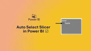 Auto-Select Slicers in Power BI | Set Default Values Like a Pro! | Ultimate Guide