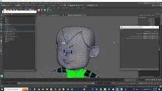 Make simple blendshape eyebrows on a rigged 3d character in Maya