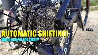 AUTO SHIFT - automatic gears on an emtb!? Shimano XT Di2 Linkglide