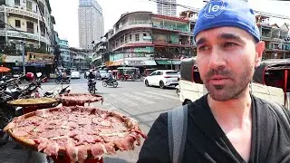 Yeni Ülke KAMBOÇYA Osurey Hayvan Pazarına Girdim Sokaklar Yemekler 🇰🇭