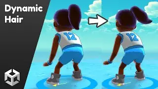 Add Dynamic Hair to Your Games in Unity using Dynamic Bones