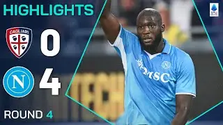 CAGLIARI-NAPOLI 0-4 | HIGHLIGHTS | Lukaku stars as Napoli cruise to victory | Serie A 2024/25