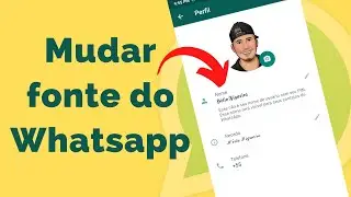 Como PERSONALIZAR Totalmente o NOME do PERFIL no WHATSAPP