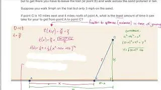 4.7: Applied Optimization - Walking in a desert