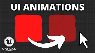 How to Make Simple UI Animations in Unreal Engine 5 - Beginner Tutorial