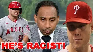 Jonathan Papelbon EXPLODES on Stephen A Smith! Calls him a RACIST for MOCKING Mike Trouts injury!