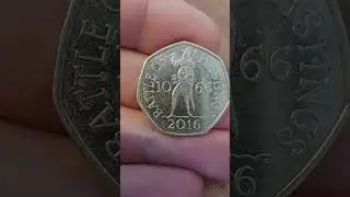 Battle of Hastings 50p coin of the day