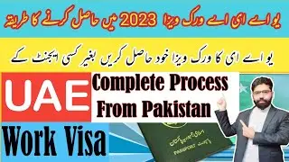 UAE Work Visa For Pakistani | How To Apply UAE Work Permit Visa Requirements Update