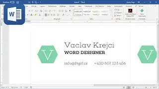 How to create dynamic business cards in Microsoft Word - Part 2 (Tutorial)