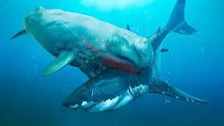 6 Biggest Megalodon Enemies Ever Existed