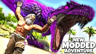 The CRAZIEST ADVENTURE in ARK BEGINS! | ARK Modded Episode #1