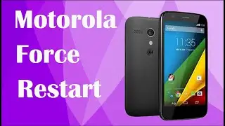 how to force restart motorola - factory reset - hard reset - stuck on boot logo - keeps rebooting