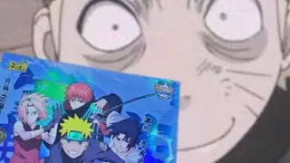 Opening Naruto Wave 2 Trading Cards